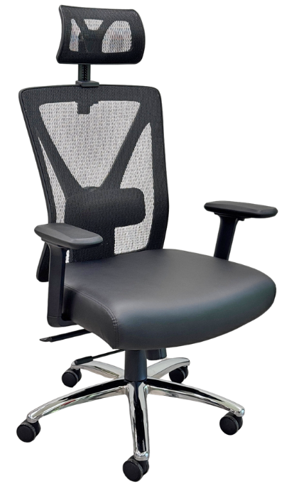 Modern Office 400 lbs. Capacity Mesh Oversized Desk Chair with Seat Slide
