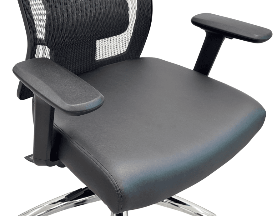 Modern Office 400 lbs. Capacity Mesh Oversized Desk Chair with Seat Slide